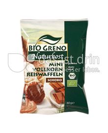 Produktabbildung: Bio Greno Naturkost Mini Vollkorn Reiswaffeln Schoko 60 g
