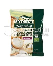 Produktabbildung: Bio Greno Naturkost Mini Vollkorn Reiswaffeln Joghurt 60 g