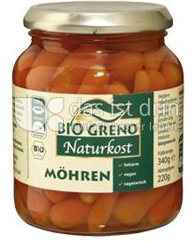 Produktabbildung: Bio Greno Naturkost Möhren 340 g