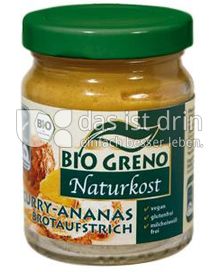 Produktabbildung: Bio Greno Naturkost Curry-Ananas Brotaufstrich 125 g