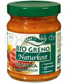 Produktabbildung: Bio Greno Naturkost Paprika Brotaufstrich 125 g
