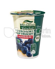 Produktabbildung: Bio Greno Naturkost Bio Joghurt auf Frucht Blaubeere 200 g