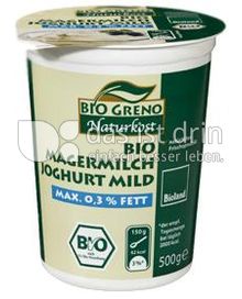 Produktabbildung: Bio Greno Naturkost Bio Magermilch Joghurt 500 g