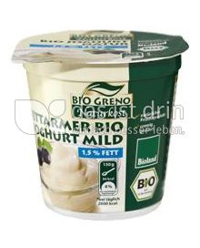 Produktabbildung: Bio Greno Naturkost Fettarmer Bio Joghurt 150 g