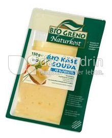 Produktabbildung: Bio Greno Naturkost Bio Käse Gouda 150 g