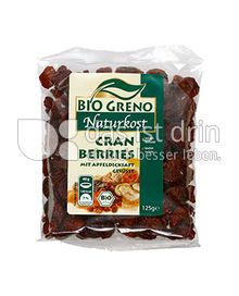 Produktabbildung: Bio Greno Naturkost Cranberries 125 g