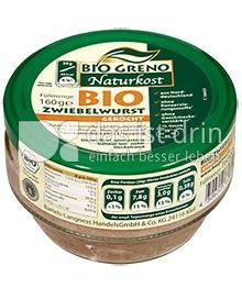 Produktabbildung: Bio Greno Naturkost Bio Zwiebelwurst 160 g