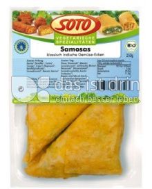 Produktabbildung: SOTO vegetarische Spezialitäten Samosas 250 g
