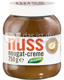 Produktabbildung: dennree Nuss-Nougat-Creme 750 g