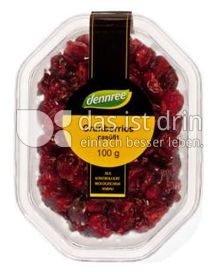 Produktabbildung: dennree Cranberries gesüßt 100 g