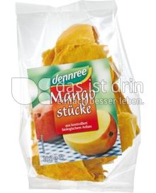 Produktabbildung: dennree Mangostücke 100 g