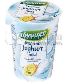 Produktabbildung: dennree Fettarmer Joghurt mild 500 g