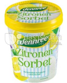 Produktabbildung: dennree Zitronen-Sorbet 500 ml