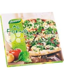 Produktabbildung: dennree Al Forno Pizza Spinat 335 g