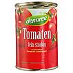 Produktabbildung: dennree Tomaten fein-stückig  400 g