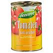 Produktabbildung: dennree Tomaten ganz, geschält  400 g