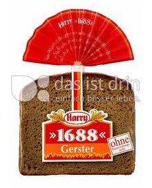 Produktabbildung: Harry 1688 Gersterbrot.(Pro Scheibe) 50 gramm 500 g