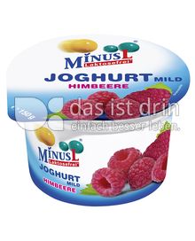 Produktabbildung: MinusL Laktosefreier Joghurt mild Himbeere 150 g