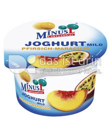 Produktabbildung: MinusL Laktosefreier Joghurt mild Pfirsich-Maracuja 150 g
