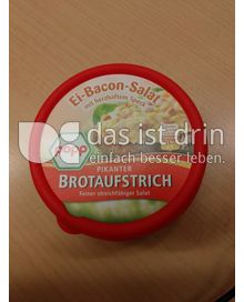 Produktabbildung: Popp Pikanter Brotaufstrich "Ei-Bacon-Salat" 150 g