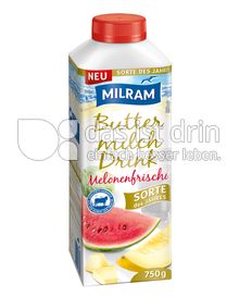 Produktabbildung: MILRAM Buttermilch Drink Melonenfrische 750 g
