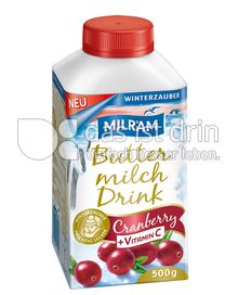 Produktabbildung: MILRAM Buttermilch Drink Cranberry+ Vitamin C 500 g