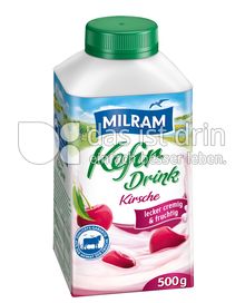 Produktabbildung: MILRAM Kefir Drink Kirsche 500 g