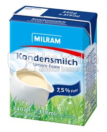 Produktabbildung: MILRAM Kondensmilch 7,5 % 340 g