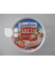 Produktabbildung: Landfein Joghurt Erdbeere 1000 g