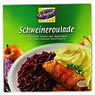 Produktabbildung: Wingert Foods GmbH Schweineroulade in würziger Sauce mit Kartoffelpürree und Apfelrotkohl  480 g