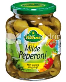 Produktabbildung: Kühne Milde Peperoni 370 ml
