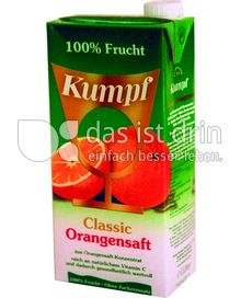 Produktabbildung: Kumpf Classic Orangensaft 1 l