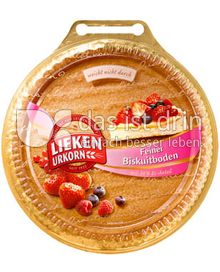 Produktabbildung: Lieken Urkorn Feiner Biskuit Tortenboden 250 g