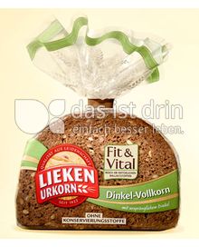 Produktabbildung: Lieken Urkorn Dinkel-Vollkorn Fit & Vital 400 g