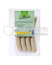 Produktabbildung: Grünes Land Bio Grillbratwurst 4 g