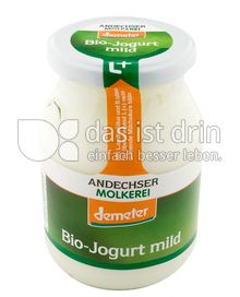 Produktabbildung: Andechser Molkerei Bio-Jogurt mild, DEMETER 3,7% 500 g
