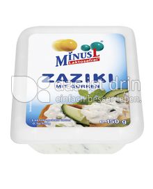 Produktabbildung: MinusL Laktosefreier Zaziki mit Gurken 150 g