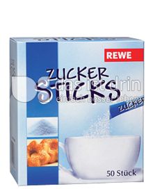 Produktabbildung: Rewe Zucker Sticks 