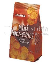 Produktabbildung: Leimer Mini Brotchips 75 g