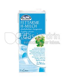 Produktabbildung: Alpa Fettarme H-Milch 1 l