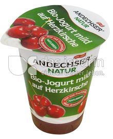 Produktabbildung: Andechser Natur Bio-Jogurt mild auf Herzkirsche 3,7% 180 g