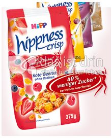 Produktabbildung: Hipp hippness crisp Rote Beeren 375 g