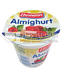 Produktabbildung: Ehrmann Almighurt Himbeer-Rhabarber 150 g
