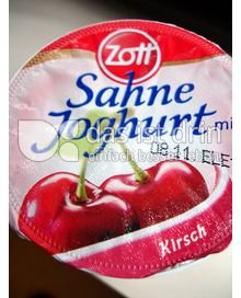 Produktabbildung: Zott Sahne Joghurt mild Kirsch 150 g