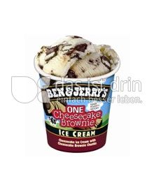 Produktabbildung: Ben & Jerry's One Cheesecake Brownie Ice Cream 500 ml