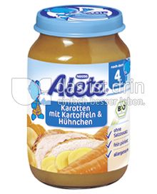 Produktabbildung: Nestlé Alete Karotten mit Kartoffeln & Hühnchen 190 g