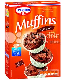 Produktabbildung: Dr. Oetker Schoko Muffins 335 g