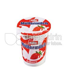 Produktabbildung: Müller Müllermilch Erdbeere 500 ml