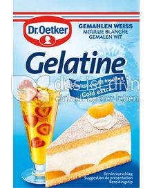 Produktabbildung: Dr. Oetker Gelatine gemahlen weiß 27 g