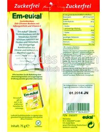 Produktabbildung: Em-eukal Zitrone 75 g